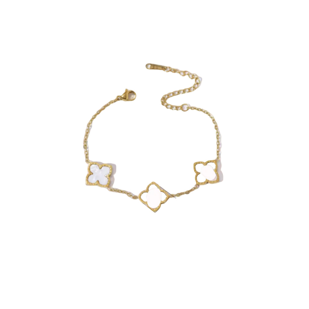 Golden Clover Bracelet