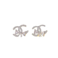 CC stud earrings