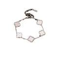 Silver Clover Bracelet