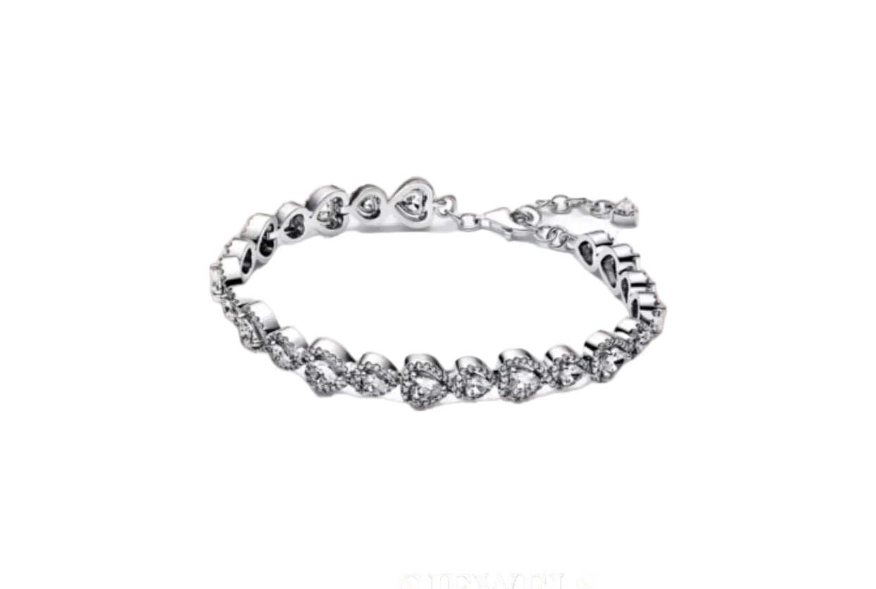 Halo Hearts Bracelet