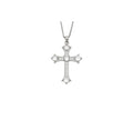 Angels Cross Necklace (silver)