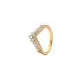 The Tiara Band Ring (gold)
