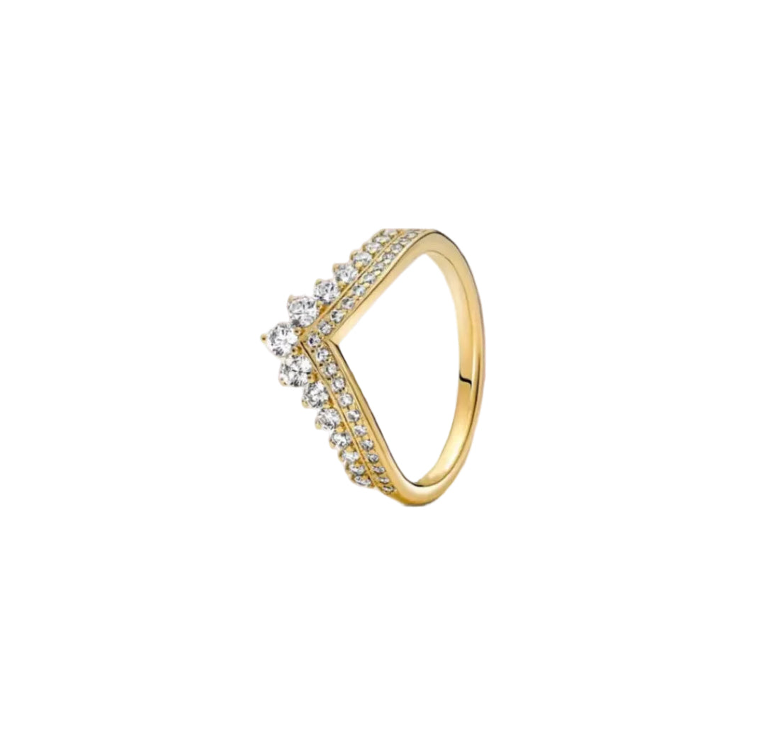 The Tiara Band Ring (gold)