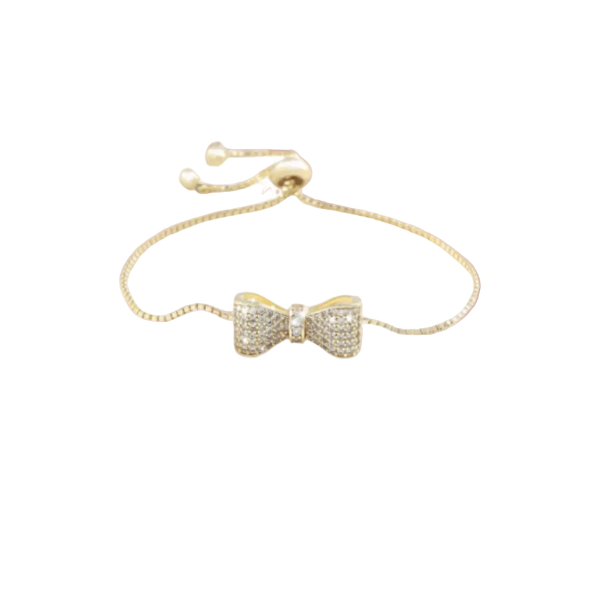 Belle Bow ྀིྀི Bracelet (gold)